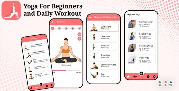 Yoga For Beginners - Asanas Poses - Daily Workout - Yoga Poses - Yoga For Starting - Yoga Classes