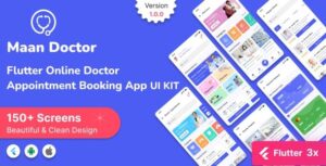 Maan Doctor- Online Doctor Appointment Booking Flutter App UI Kit