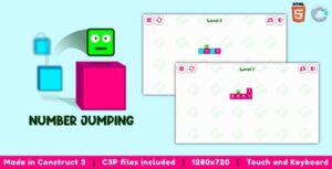 Number Jumping - HTML5 Casual game