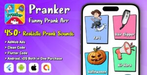 Pranker: 450+ Prank Sounds, Funny & Scary Prank Sounds, Animal, Horn, Fart, Dog Prank Sounds App