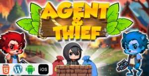 Agent & Thief - HTML5 Construct3 Game