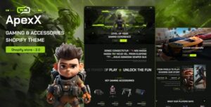ApexX - Esports & Gaming Store Shopify Theme