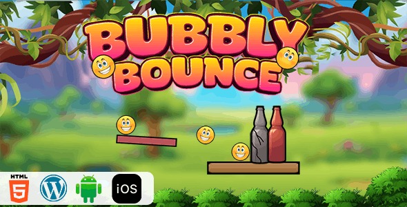 Bubbly Bounce - HTML5 Construct3 Game