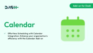 Calendar – Dash SaaS Add-on
