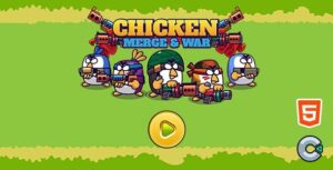 Chicken Merge And War - Html5 (Construct3)