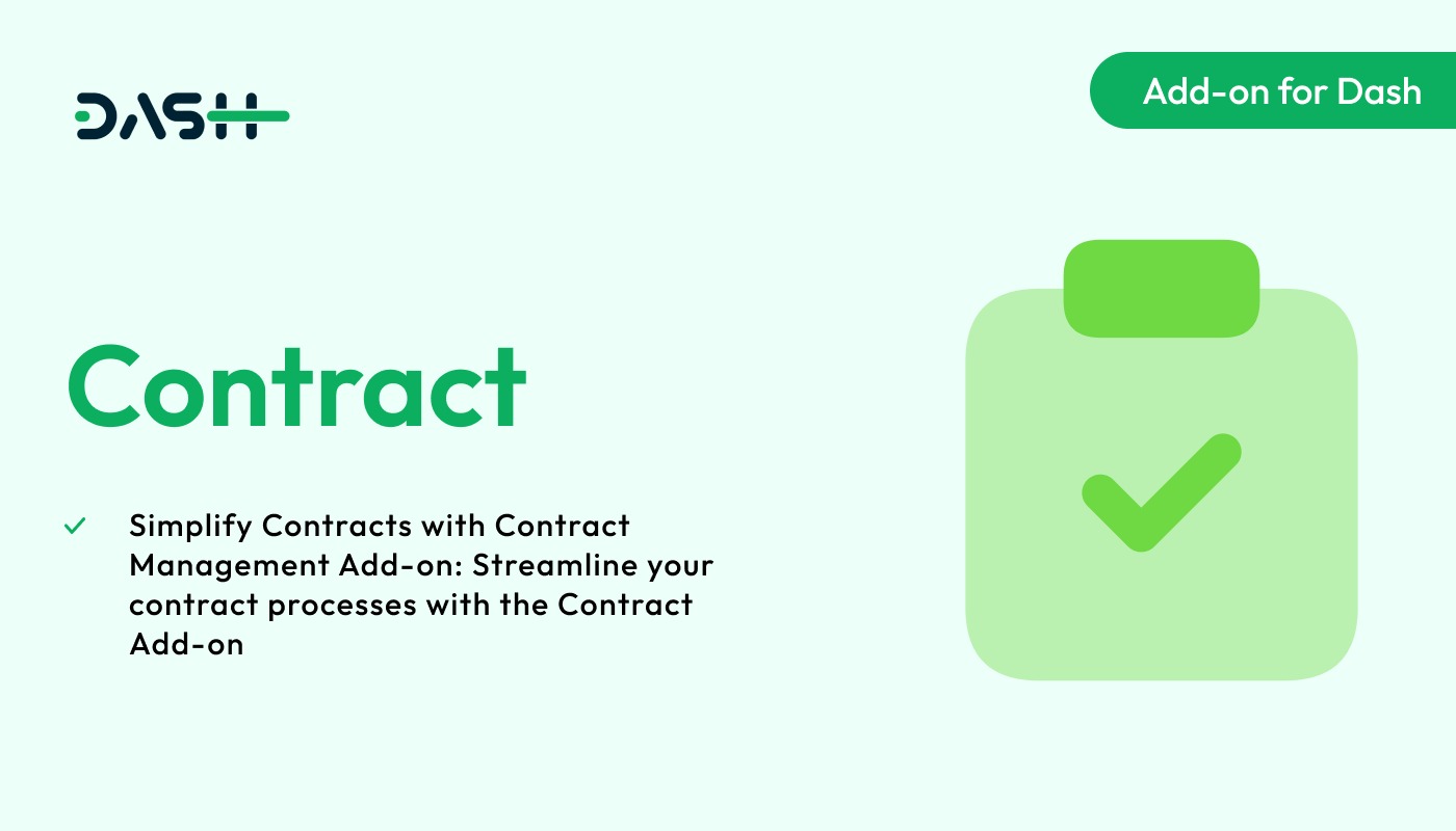 Contract – Dash SaaS Add-on