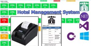 Hotel Management System - With MySql