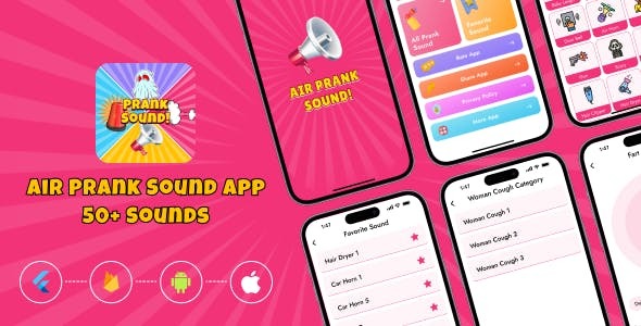 Prank Sounds App : Air Horn, Fart Noises, Haircut Pranks & More!