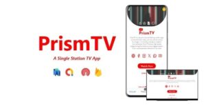 PrismTV - A Single Station TV App | ADMOB, ONESIGNAL, FIREBASE