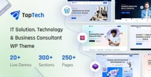 TopTech - Technology & IT Solutions Services WordPress Theme
