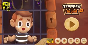 Trapped In Jail - Brain Game (Construct)