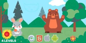 Animal World - Hidden Object. Construct 3 (c3p)