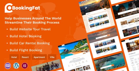 Booking Fat - Tour - Hotel - Car Rental - Flight Booking System