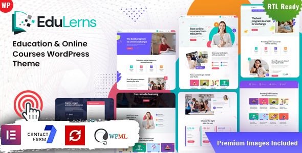 Edulerns - Education WordPress Theme