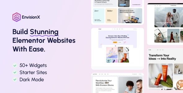 Envision X | Elementor WooCommerce WordPress Theme