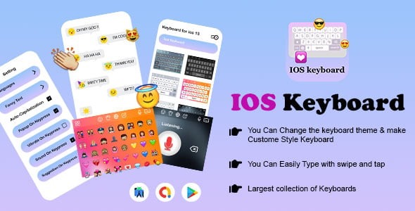 Keyboard For iOS 13 - Keyboard For iPhone 12 - iPhone Keyboard - iOS Key - iPhone 14 Keyboard