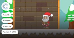Santa Rescue | 40 Levels | Construct3