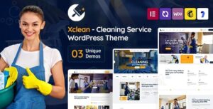 Xcleen - Cleaning Services WordPress Theme