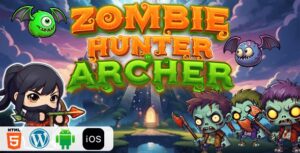 Zombie Hunter Archer - HTML5 Construct3 Game