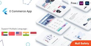 Flutter Treva Shop Ecommerce UI KIT in flutter 3.0 e-commerce store apps