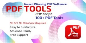 PDF Tools - Online PDF Tools PHP Script
