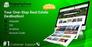 Property Zone - Multi Agent Real Estate Website [Only Website Source Code]