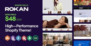 Rokan - Multipurpose Shopify Theme OS 2.0