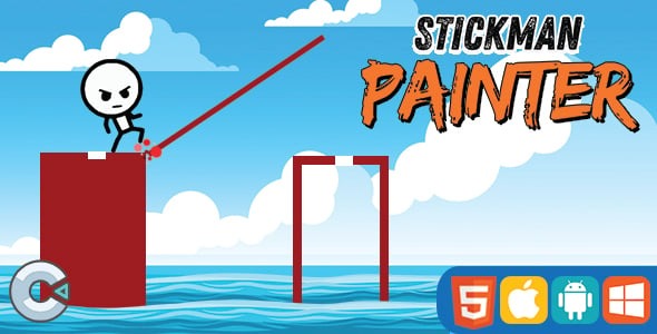Stickman Painter (Construct 3 | HTML5)