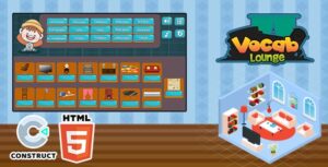 Vocab Lounge - HTML5 Game - Construct 3