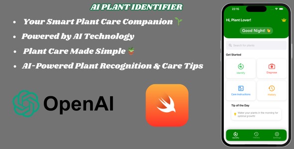 AI Plant Identifier Full Application