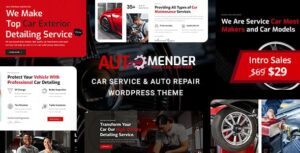 Automender - Car Repair & Service WordPress Theme