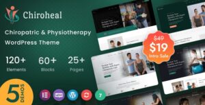 ChiroHeal - Chiropractor & Physiotherapy Wellness WordPress Theme