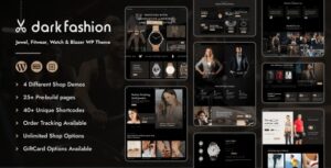 Dark Fashion - Jewelry & Fashion Store Theme