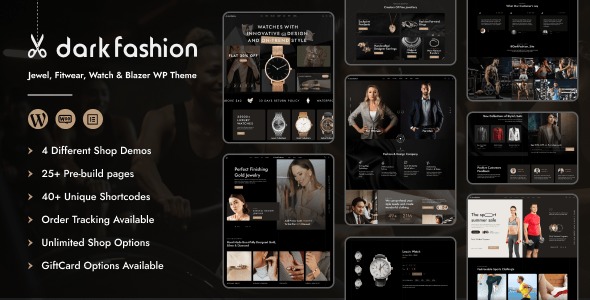 Dark Fashion - Jewelry & Fashion Store Theme