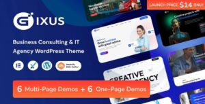 Gixus | Business Consulting & IT Agency WordPress