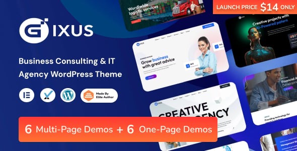 Gixus | Business Consulting & IT Agency WordPress