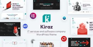 Kiraz – IT services and software WordPress theme