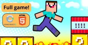 Noob Parkour Platformer - HTML5 (Construct 3)