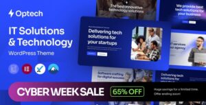 Optech - IT Solutions and Services WordPress Theme