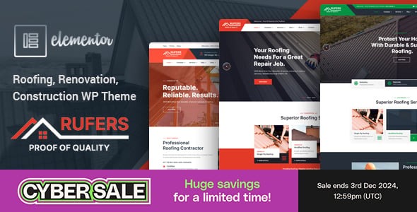Rufers - Renovation Services WordPress Theme