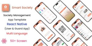 Society Management User App + Guard App | Security App | Building Management App | React Native