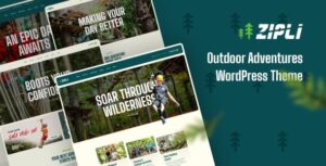 Zipli - Outdoor Adventures WordPress Theme