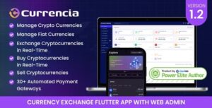 Currencia - Currency Exchange Flutter App With Web Admin