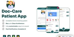 Doc-Care Patient - Flutter 3.x | BloC | Clean Architecture | Firebase | Full Solution