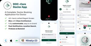 Doctor Appointment For Doctor - Flutter 3.0 | Android | iOS | BloC | Clean architecture | Firebase