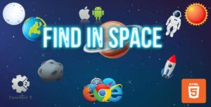 Find In Space - HTML5/Mobile Game - (.Capx)