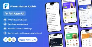 Flutter Master Toolkit - The Biggest Flutter UI Kit