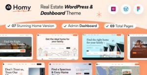 Homy - Real Estate WordPress Theme