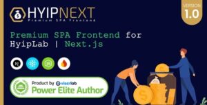 HyipNext - Premium SPA Frontend For HyipLab | Next.js