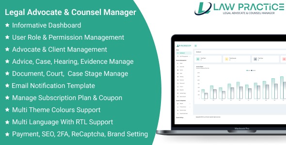 Law Practice SaaS - Legal Advocate & Counsel Manager